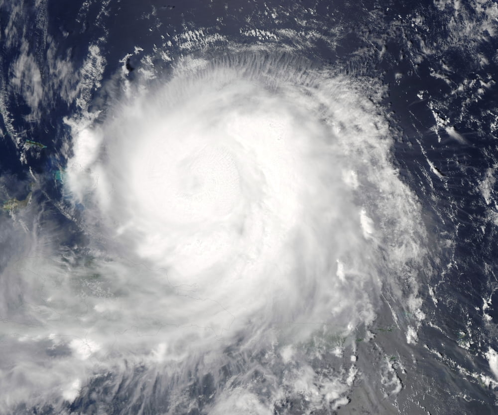 Hurricane Ike Canvas Art - Stocktrek Images (31 x 26)