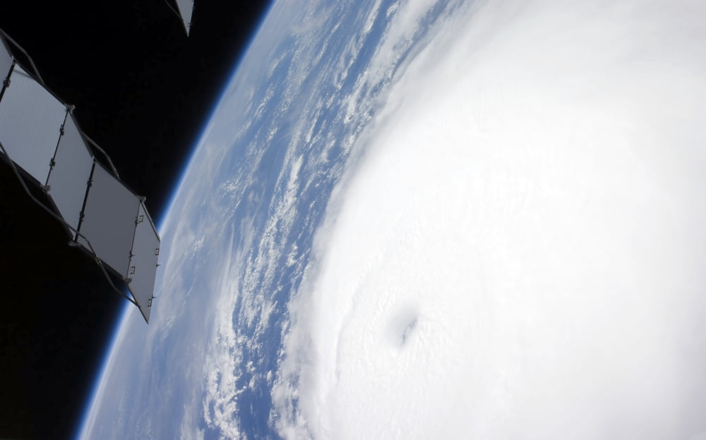 Hurricane Ike Canvas Art - Stocktrek Images (36 x 22)