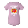 thumbnail image 1 of Hurricane Irma Survivor 2017 DT Infant Baby Rib Bodysuit, 1 of 2