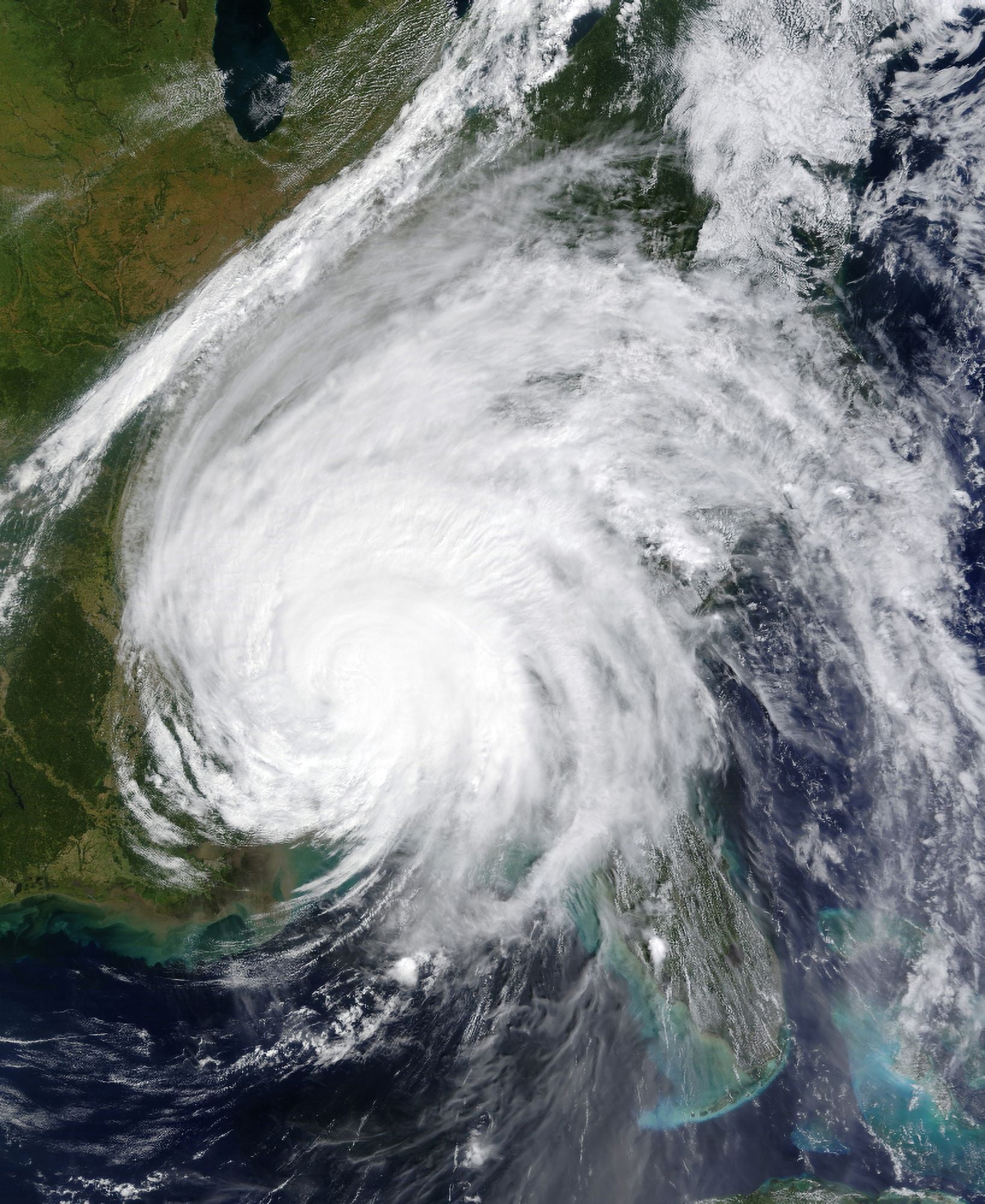 Hurricane Ivan Canvas Art - Stocktrek Images (26 x 32)