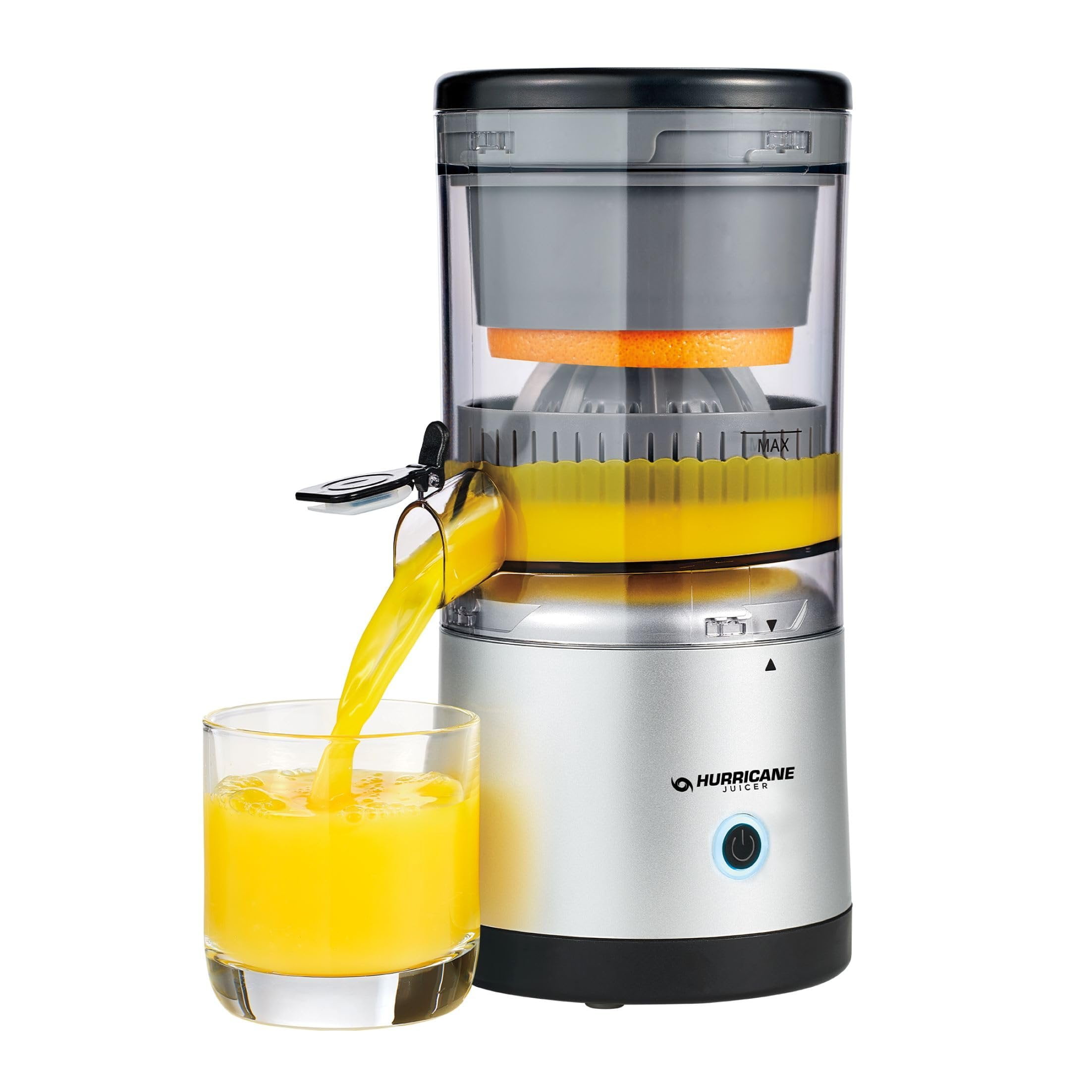 Hurricane Juicer, Powerful Cordless Juice Extractor Machine, Compact
