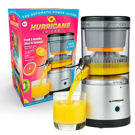 Hurricane Juicer, Cordless Rechargeable Juicer Machine, 500RPM Spin Mini Juicer