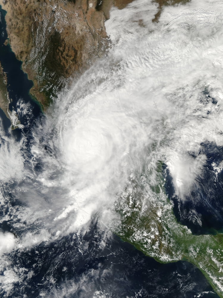 Hurricane Kenna Canvas Art - Stocktrek Images (24 x 32)