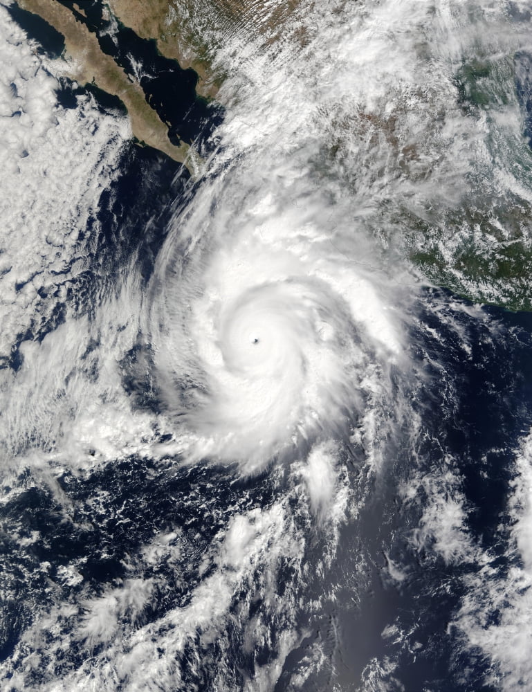 Hurricane Kenna Canvas Art - Stocktrek Images (25 x 32)
