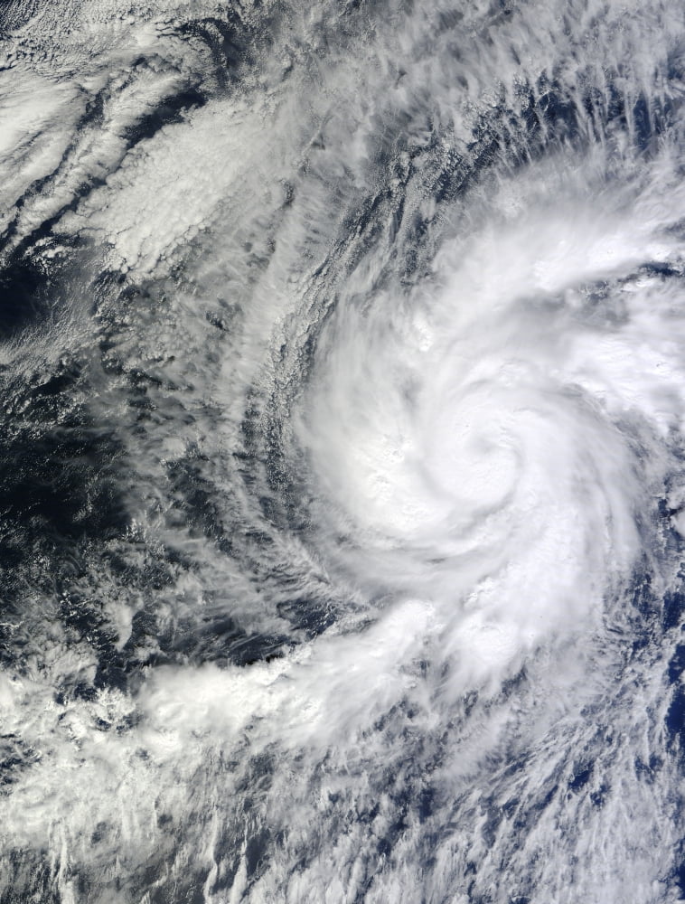 Hurricane Kenneth off the coast of western Mexico Canvas Art - Stocktrek Images (25 x 33)