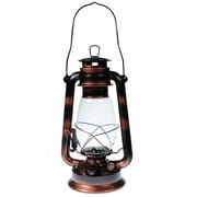 Hurricane Kerosene Oil Lantern Emergency Hanging Light Lamp - Brass 12 Inches