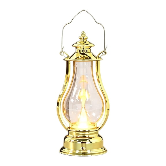 Hurricane Lantern, Classic Metal Kerosene Oil Lamp with Glass Globe and Adjustable Wick, Portable Emergency Lighting Decorative for Indoor Outdoor Camping Patio Lantern,1pc,2.56x3.60"