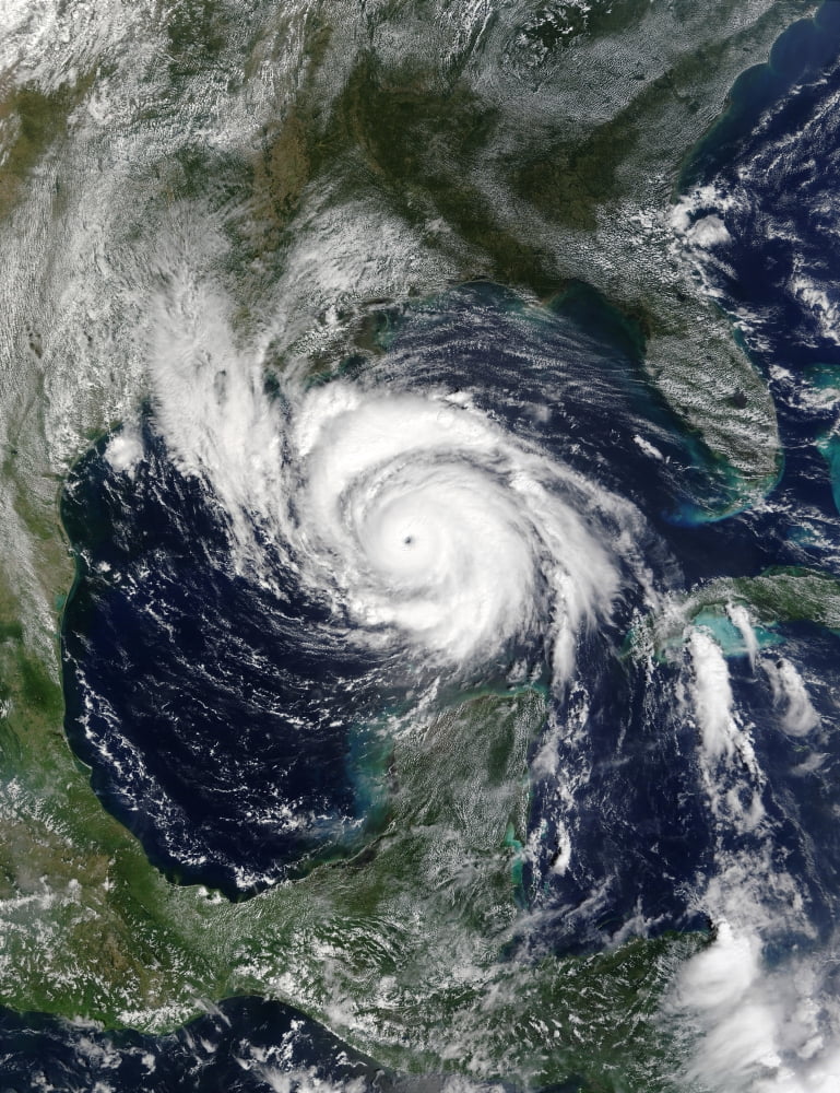 Hurricane Lili Canvas Art - Stocktrek Images (25 x 32)