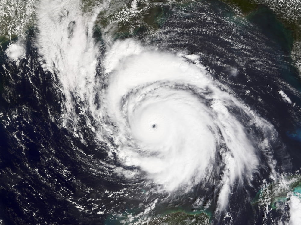Hurricane Lili Canvas Art - Stocktrek Images (32 x 24)