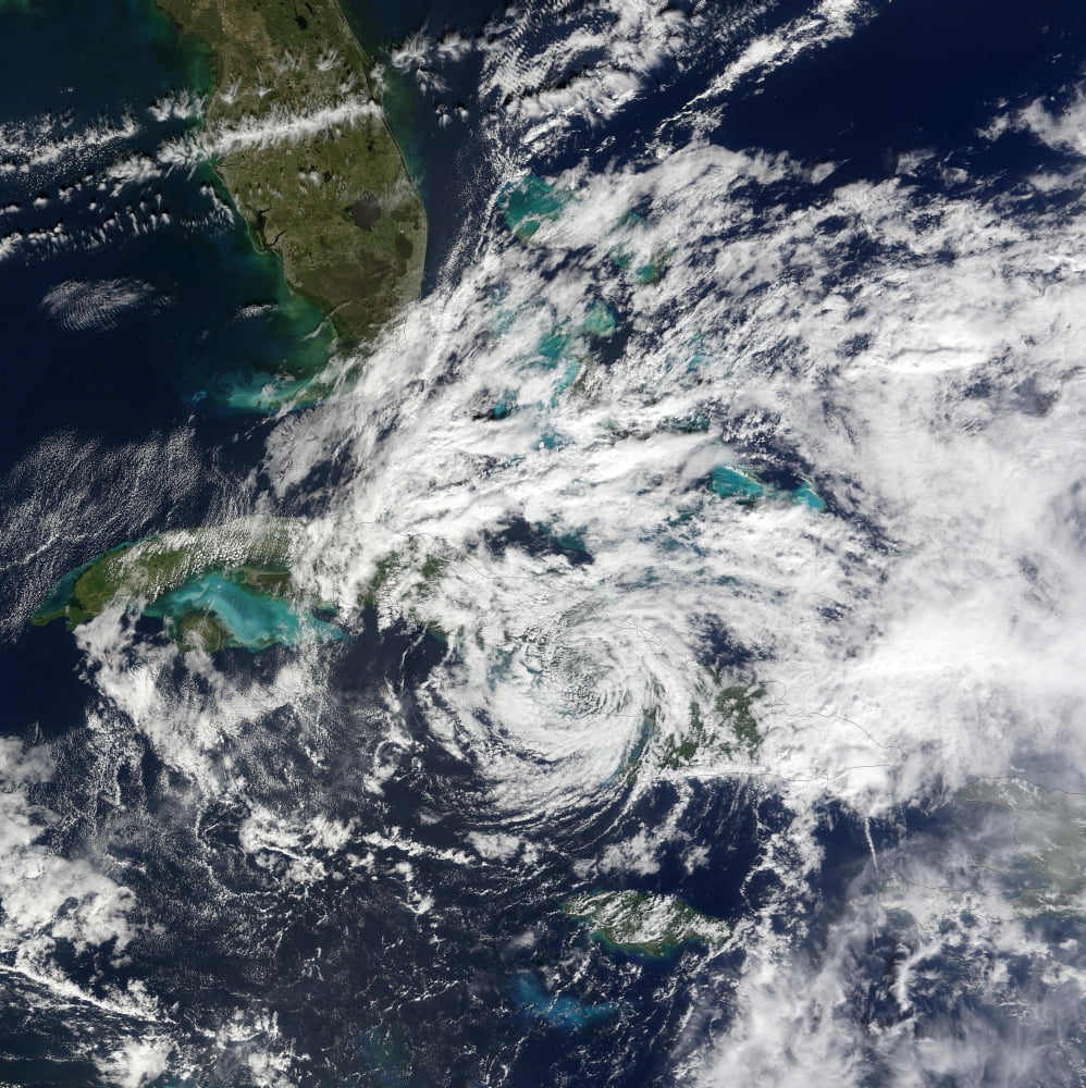 Hurricane Paloma Canvas Art - Stocktrek Images (28 x 28)