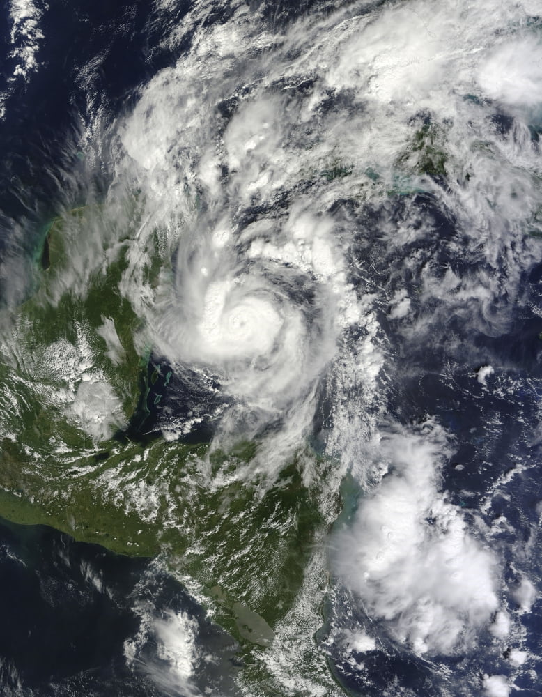 Hurricane Paula Canvas Art - Stocktrek Images (25 x 32)