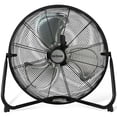 thumbnail image 1 of Hurricane Pro 20 Inch 3 Adjustable Speed High Velocity Metal Fan, Black, 1 of 9