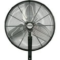 thumbnail image 1 of Hurricane Pro 20 Inch High Velocity Oscillating Wall Mount Fan, Black, 1 of 3