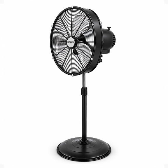 Hurricane Pro 30 Inch High Velocity Oscillating Wall Mount Fan, Black ...