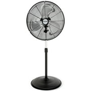 Hurricane Pro Series 20 Inch High Velocity Oscillating Pedestal Fan, Black