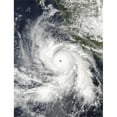 thumbnail image 1 of Hurricane Rick Hovers Over The Eastern Pacific Ocean Poster Print - 12 x 16, 1 of 1