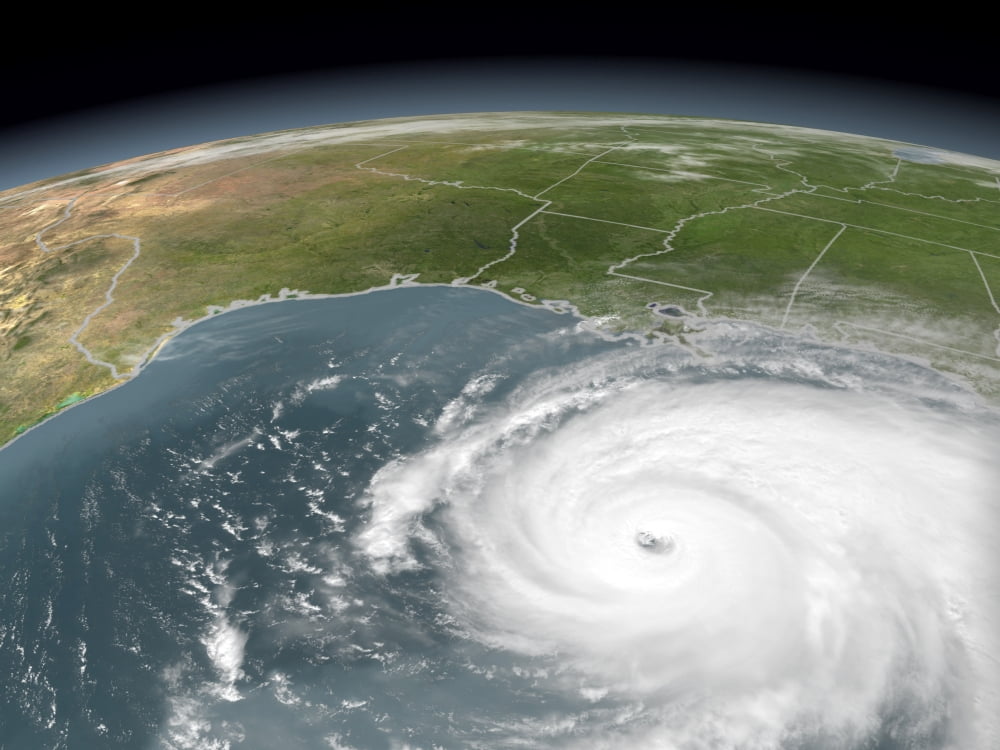 Hurricane Rita Canvas Art - Stocktrek Images (32 x 24)