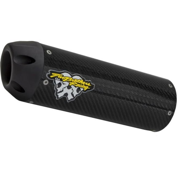 Hurricane Series Slip-On Exhaust (Carbon Fiber) for 06-07 Suzuki GSXR600