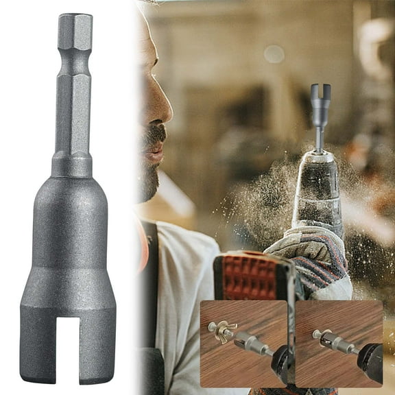 Hurricane Shutter Drill Bit,Wing Nut Drill Bit,Wingnut Socket,Power Wing Nut Driver Set, Wingnut Driver Bit, Screws Eye, C Hook Bolt, Q-Hanger