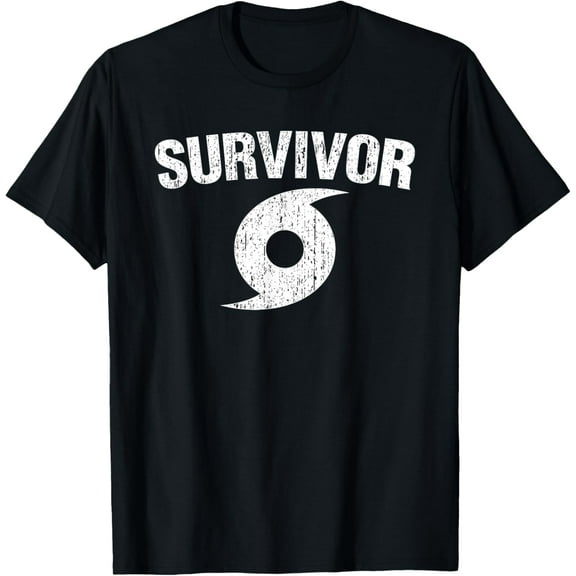 Hurricane Survivor Distressed T-Shirt T-Shirt
