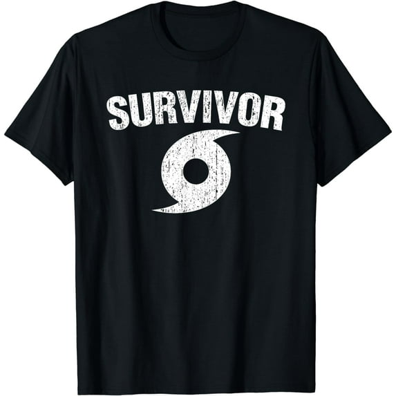 Hurricane Survivor Distressed T-Shirt T-Shirt