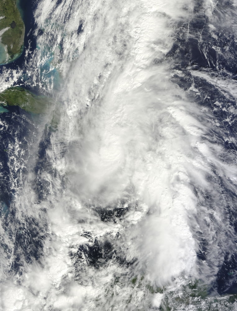 Hurricane Tomas Canvas Art - Stocktrek Images (25 x 33)