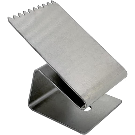 Hurricane Window Clips, Universal Fit 1/2" - 5/8" - 3/4", Stainless Steel (20 Pack)