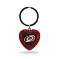 thumbnail image 1 of Hurricanes Colored Rhinestone Heart Keychain - Red, 1 of 1