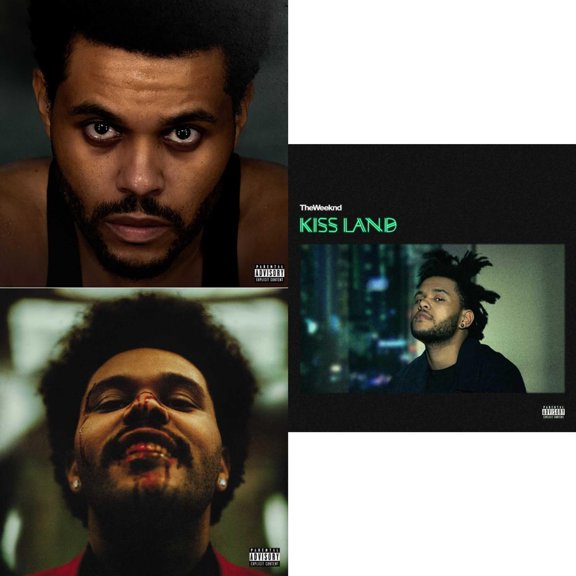Hurry Up Tomorrow (X) & After Hours (X) & Kiss Land [CD Bundle]