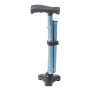 HurryCane Freedom Edition Folding Cane with T Handle, Pastel Blue