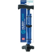 HurryCane Freedom Edition Folding Cane with T Handle, Blue
