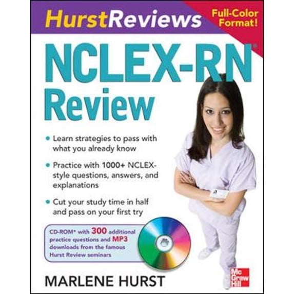 Pre-Owned Hurst Reviews NCLEX-RN Review (Paperback) 0071484310 9780071484312