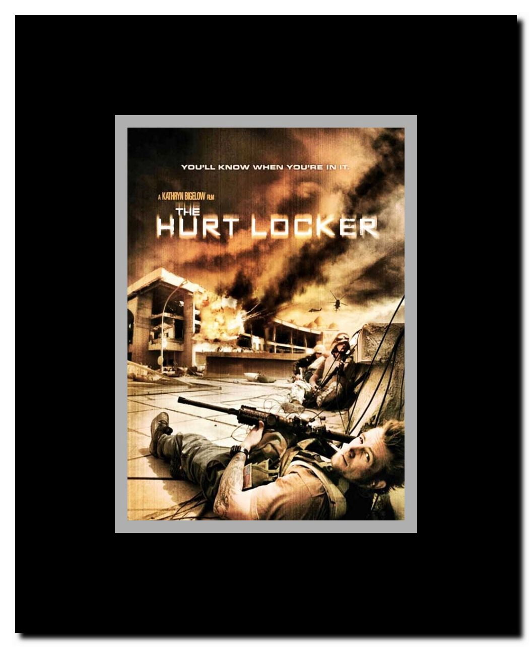 Hurt Locker The Framed Movie Poster