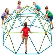 Hurtle 10 ft Climbing Dome for Kids Ages 4-12, Sturdy Steel Outdoor Dome Climber, Backyard Jungle Gym & Monkey Bars for Active Play, Boys & Girls