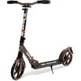 thumbnail image 1 of Hurtle Scooter – Scooter for Teenager – Kick Scooter – 2 Wheel Scooter with Adjustable T-Bar Handlebar – Folding Adult Kick Scooter with Alloy Anti-Slip Deck with ‎1 Pounds limit weight, 1 of 5