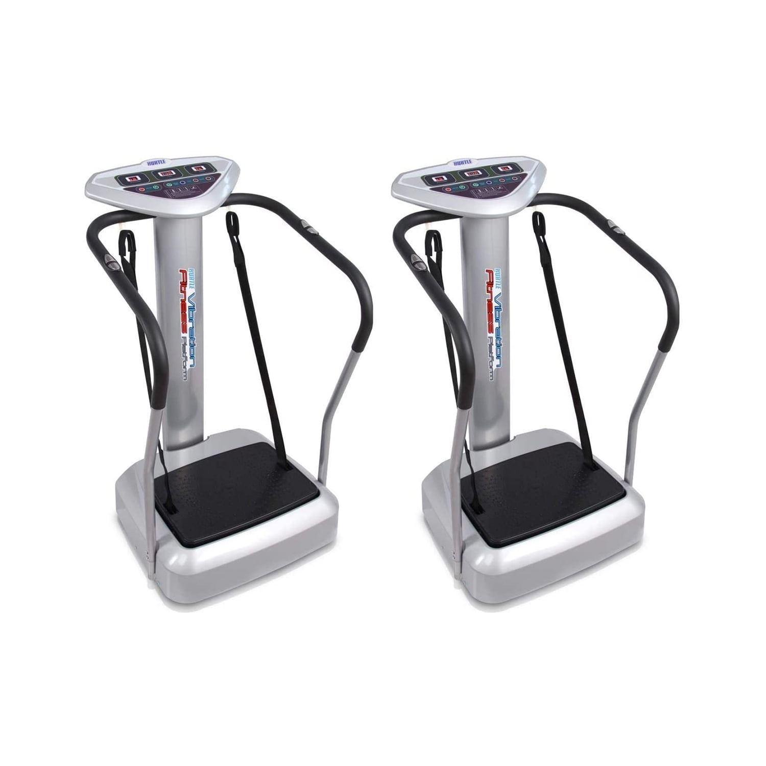 Hurtle Standing Vibration Platform Full Body Exercise Fitness Machine 2 Pack