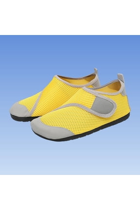 Barefoot Sock Shoes Hiking Shoes Fitness Shoes Multi-Purpose Ultra-Portable Water footwear Yellow 36-37
