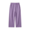 thumbnail image 1 of Hurxie Boys Baggy Sweatpants Boys Straight Wide Leg Open Bottom Joggers with Pockets Drawstring Kids Athletic Pants, 1 of 7
