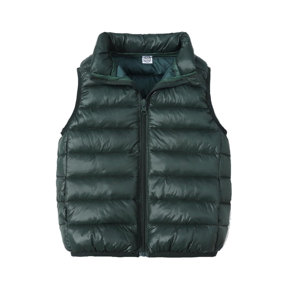 Hurxie Boys Lightweight Down Vest Sleeveless Puffer Coat Warm Quilted Gilet Winter Snow Waistcoat Outerwear 3 Years