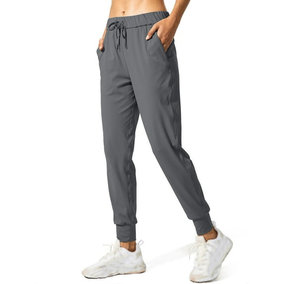 Hurxie 2025 Gray Sweatpants for Women Casual Workout Jogger Pants Tapered Lightweight Stretch Athletic Outdoor Joggers with Pockets 锛圵omen's Plus S-XXL)