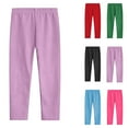 thumbnail image 1 of Hurxie 2025 Leggings for Girls 4t, Toddler Kids Comfortable Leggings For Girls Leggings Pants Green,5 Years, 1 of 5