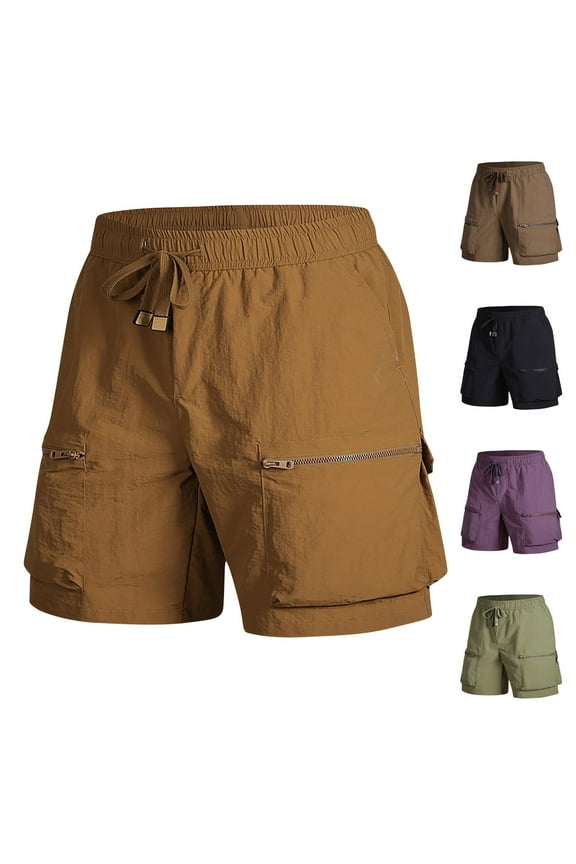 Hurxie Mens Shorts Cargo Mens Shorts Athletic Mesh Basketball Shorts Men with Pockets M ( Big and Tall Men's )