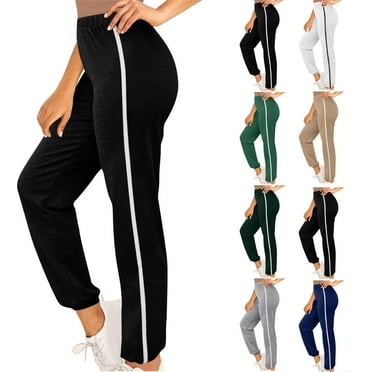 Hurxie Deals Women's Sweatpants with Drawstring and Elastic Black,S (Women's S-3XL)