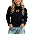 thumbnail image 1 of Hurxie Girls Puff Long Sleeve Shirts Casual Crewneck Tops 0-1Years, 1 of 6