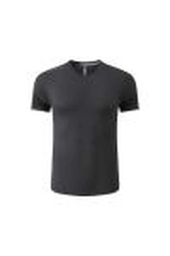 Men's High-Performance Quick-Dry T-Shirts,Moisture Wicking Workout Tee,Breathable Short Sleeve Activewear Black,M