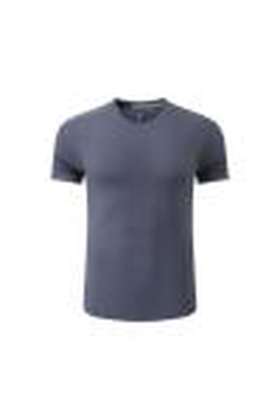 Men's High-Performance Quick-Dry T-Shirts,Moisture Wicking Workout Tee,Breathable Short Sleeve Activewear Navy,L