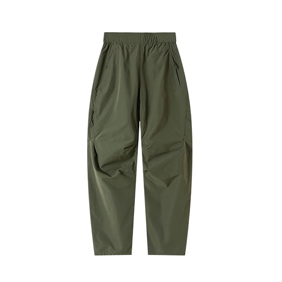 Hurxie Mens Hiking Lightweight Fishing Pants Outdoor Travel Climbing Pants Army Green,M