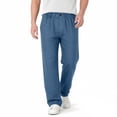 thumbnail image 1 of Hurxie Mens Jeans Loose Fit Stretch Denim Jeans for Men Straight Leg Comfort Sky Blue,L, 1 of 6