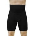 thumbnail image 1 of Hurxie Mens Shapewear Tummy Control Underwear Compression Shorts Slimming Body Shaper Leg Boxer Briefs Black,XL, 1 of 3