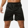 thumbnail image 1 of Hurxie Mens Sleep Shorts, Athletic, Pajamas, Soft Loungewear Black,XL, 1 of 5